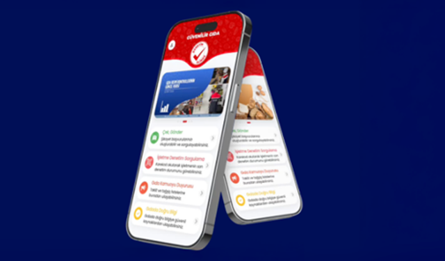 Uygunsuz gıdalar için 'çek-gönder' uygulaması hizmete girdi