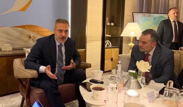 Hakan Fidan Riyad'da iken füze saldırısı yapıldı