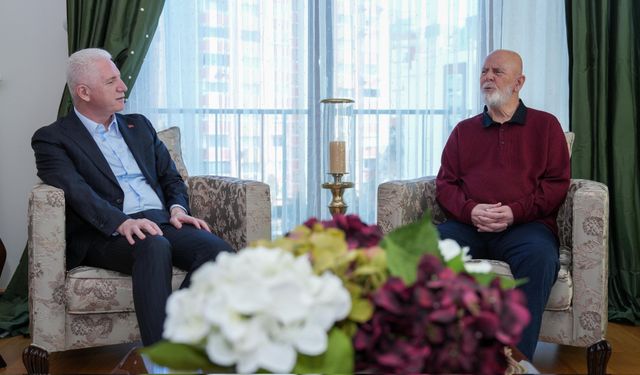 İstanbul Valisi Gül, yazar Mustafa Kutlu'yu ziyaret etti