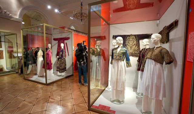 Anadolu çeyizleri Rusya'da sergileniyor