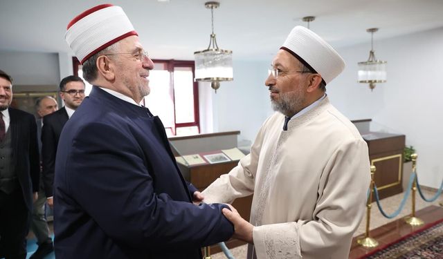 Arpaguş, Kosova Müftüsünü kabul etti