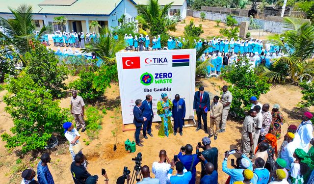 TİKA, Gambiya'da sıfır atık projesi başlattı
