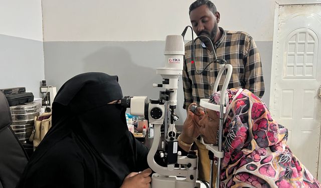 Türkiye'den Sudan'a göz tedavi merkezi desteği