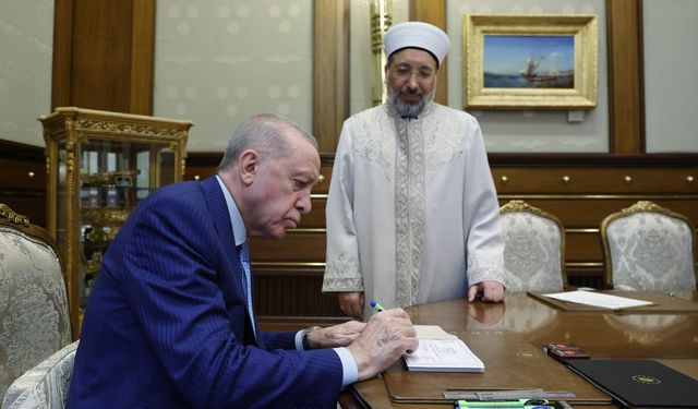 Erdoğan Diyanet Vakfı'na kurban vekaleti verdi