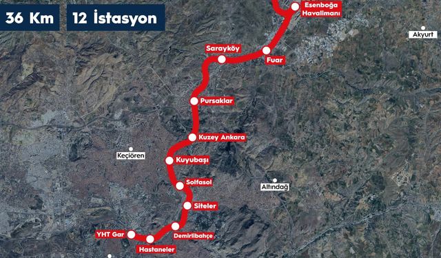 Ankara'ya metro projesinde yeni gelişme