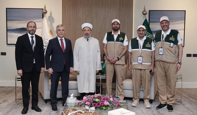 Arpaguş, Suudi Arabistan Hac Bakanını ziyaret etti