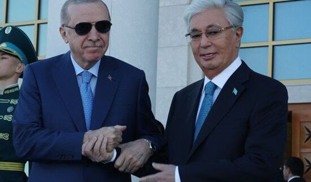 Cumhurbaşkanı Erdoğan Kazakistan'da