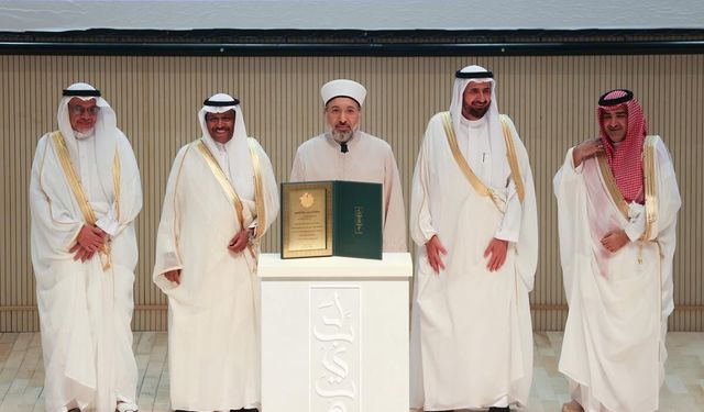 Diyanet'e 'en başarılı hac organizasyonu' ödülü
