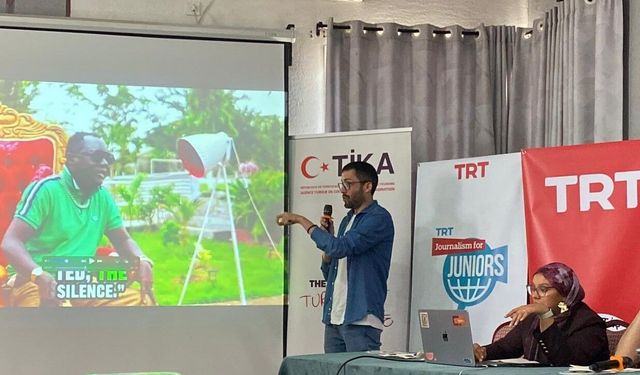 TRT'den Kamerun'daki gençlere gazetecilik eğitimi