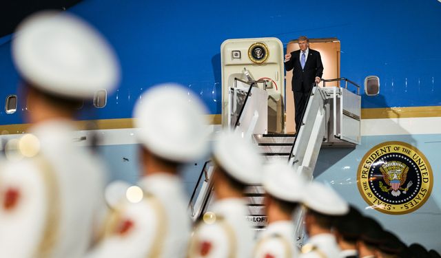 ABD Başkanı Donald Trump Çin'de