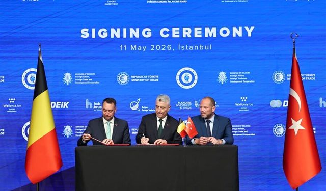 Türkiye ve Belçika 15 milyar dolarlık ticaret hedefliyor