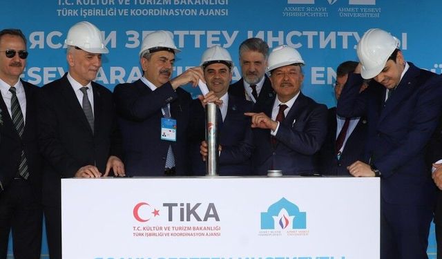 Yesevi Araştırmaları Enstitüsü'nün temeli atıldı