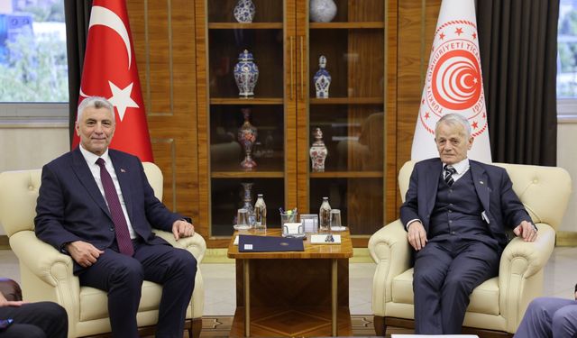 Bakan Bolat, Kırımoğlu'nu kabul etti