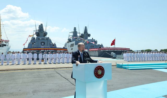 Erdoğan: Büyük Türkiye vizyonunun lokomotifi savunma sanayi