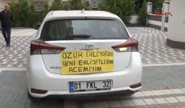 Aday sürücü 2 yıl boyunca diken üstünde olacak