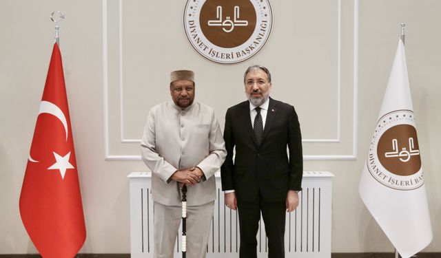 Arpaguş, Müslüman Alimler Başkan YardımcısInı kabul etti