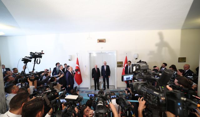 Kurtulmuş ve Bahçeli, çerçeve yasayı görüştü