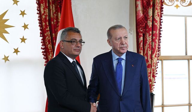 Erdoğan'dan Erhürman'a geçmiş olsun telefonu