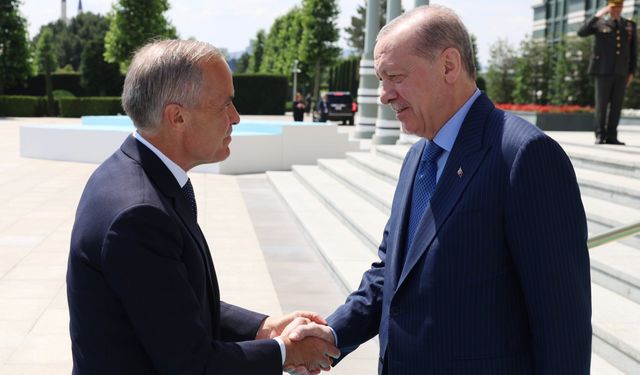 Erdoğan, Kanada Başbakanını kabul etti
