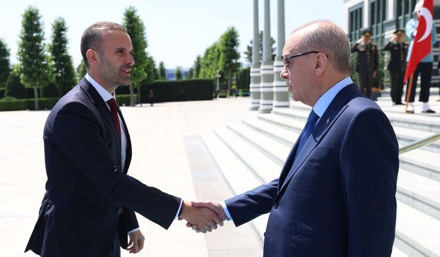 Erdoğan, Karadağ Başbakanını kabul etti