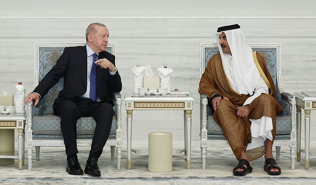 Erdoğan, Katar Emiri'ne taziye dileklerini iletti