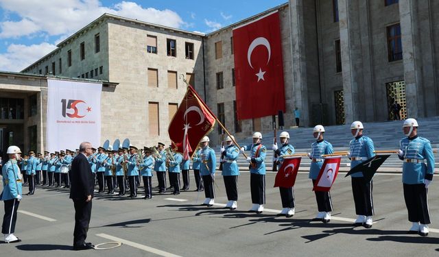 Erdoğan: Gazi Meclis, emparyalizmin maşalarına geçit vermedi