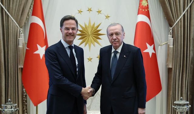 Erdoğan, NATO Genel Sekreterini kabul etti