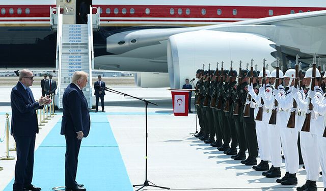 ABD Başkanı Donald Trump Ankara'da
