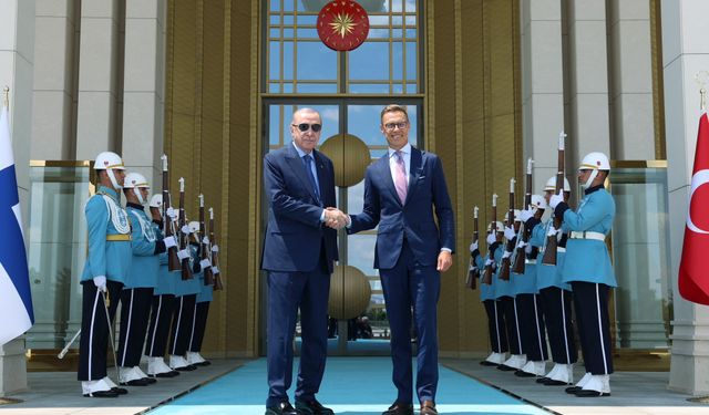 Erdoğan, Finlandiya Cumhurbaşkanı ile görüştü