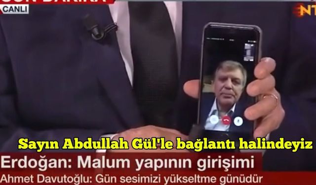 Gül: O gün hep beraber ülkemize sahip çıktık