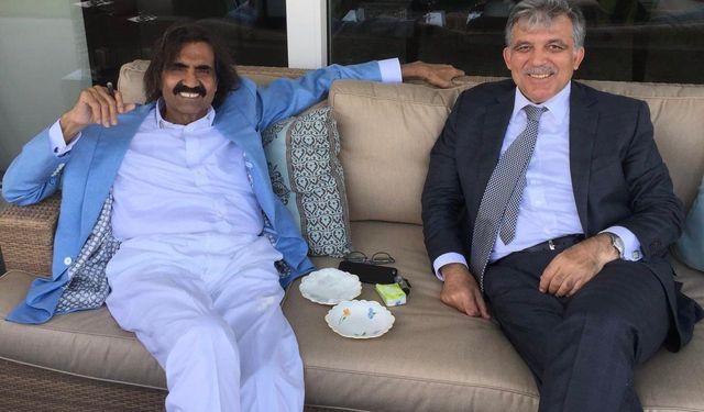 Abdullah Gül, vefat eden Baba Emir'le fotoğrafını paylaştı