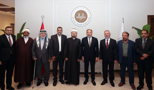 Arpaguş, Ali Muhyiddin el-Karadaği'yi kabul etti