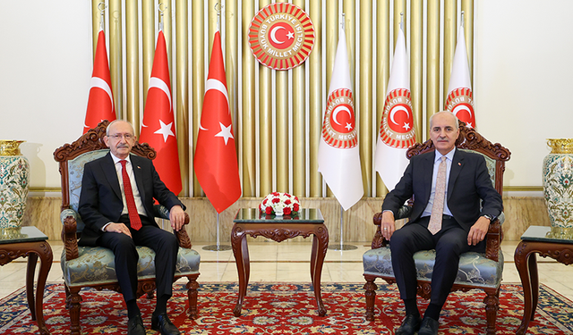 Kurtulmuş, Kılıçdaroğlu ile bir araya geldi