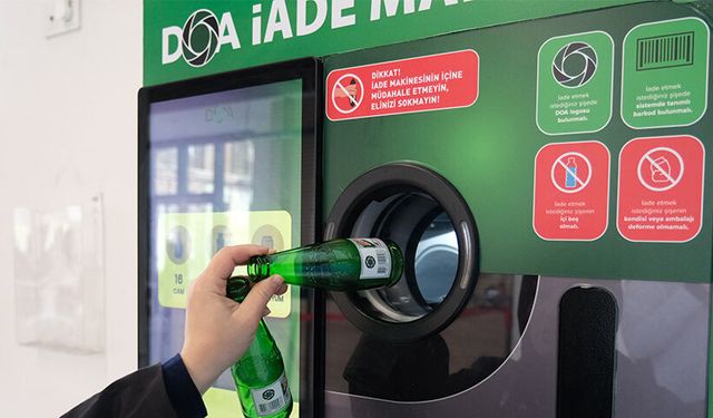 “Şişeni DOA’ya at, 1 TL kazan" dönemi başladı