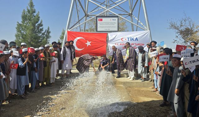 Türkiye'den Afganistan'da içme suyu projesi