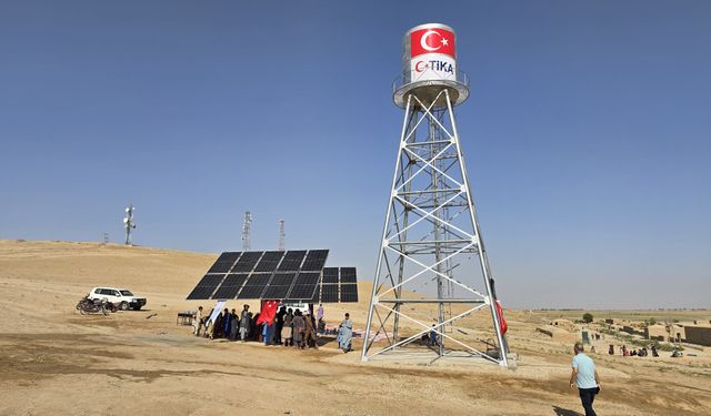 Afganistan'da su temini sistemi kuruldu