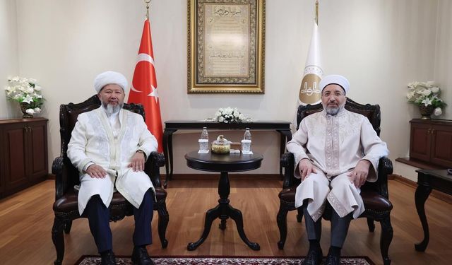 Arpaguş, Kazakistan Başmüftüsünü kabul etti