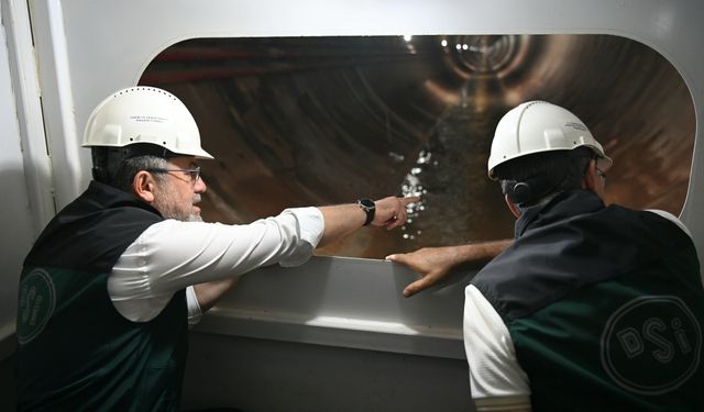 Bakan Yumaklı, Silvan sulama tünellerini inceledi