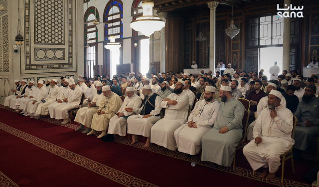 Hafızlık yarışmasının finali Emevi Camii'nde başladı