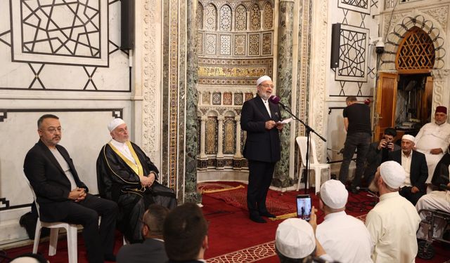 Görmez: Emevi Camii'nde Said Nursi'nin çağrılarını yeniledim