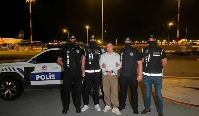 İçişleri: Serkan Kurtuluş, 13 bin km uzaktan iade edildi