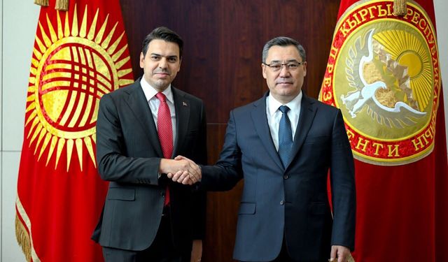 Kırgızistan Cumhurbaşkanı, TİKA Başkanını kabul etti