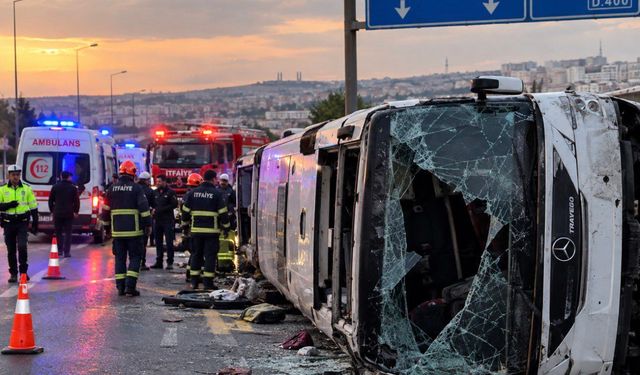 Gaziantep'te otobüs kazası: 7 kişi hayatını kaybetti