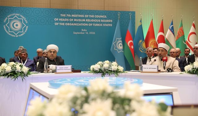 Türk Devletleri Teşkilatı diyanet işleri başkanları Bakü'de