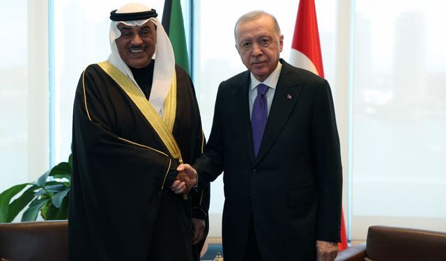 Erdoğan, Kuveyt Veliaht Prensini kabul etti