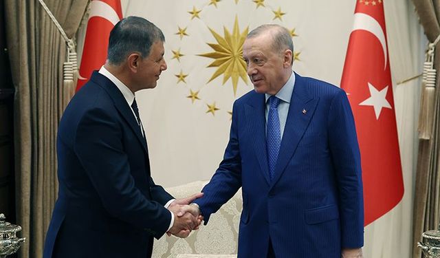 Erdoğan, İzmir Belediye Başkanını kabul etti