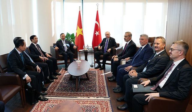 Erdoğan, New York'taki temaslarına başladı