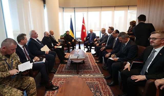 Cumhurbaşkanı Erdoğan, Zelenskiy ile görüştü