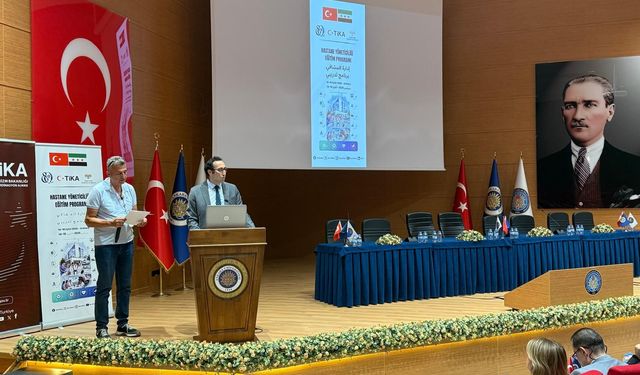 Suriyeli yetkililere hastane yöneticiliği eğitimi