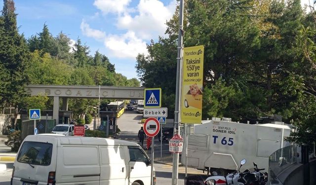 Boğaziçi Üniversitesi'ne TOMA sevk edildi